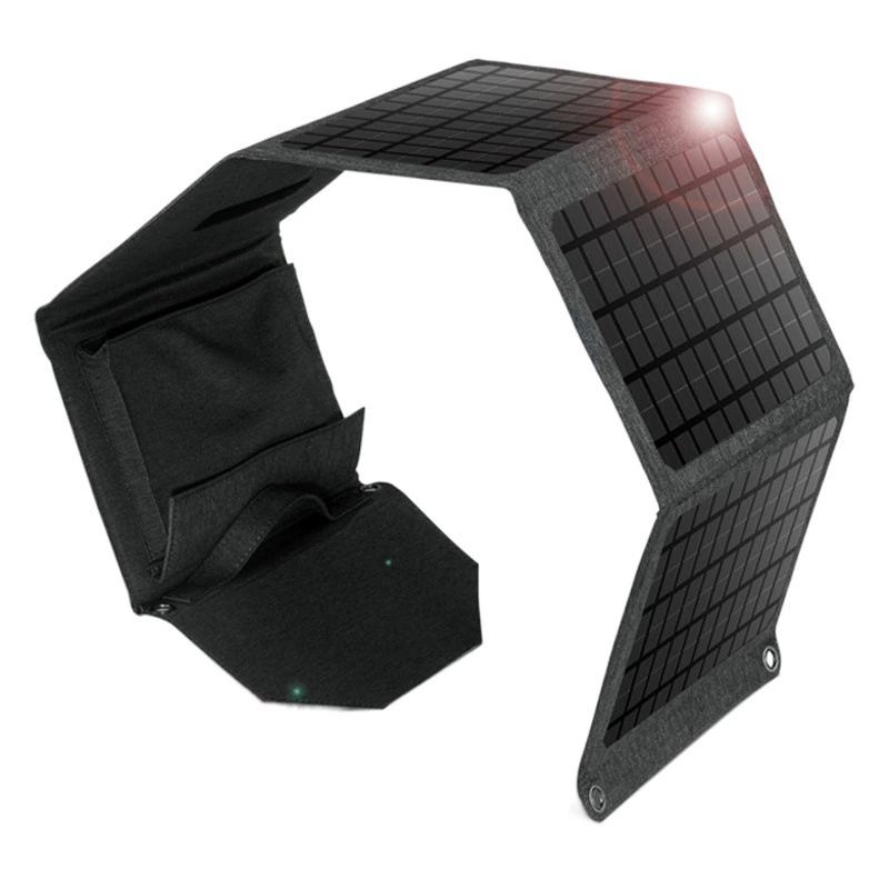 Солнечная панель 18W24W30W Быстрая зарядка Солнечная Складная сумка портативный мобильный телефон Кемпинг наружная Зарядка сокровище фотоэлектрические