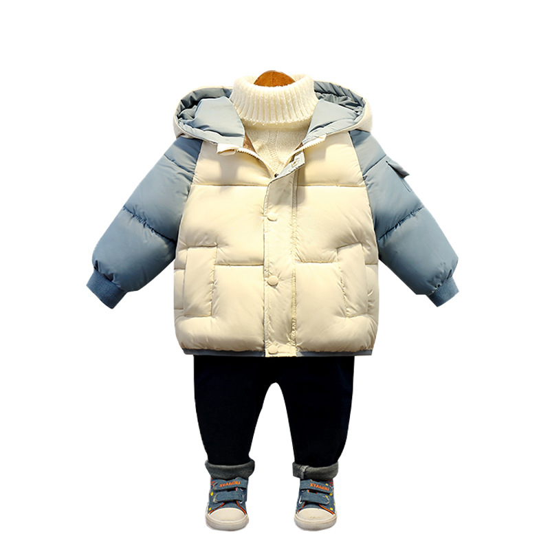 Otoño y invierno nuevo tipo de ropa infantil de algodón, ropa de pluma para niños, chaqueta de algodón gruesa para hombres y mujeres