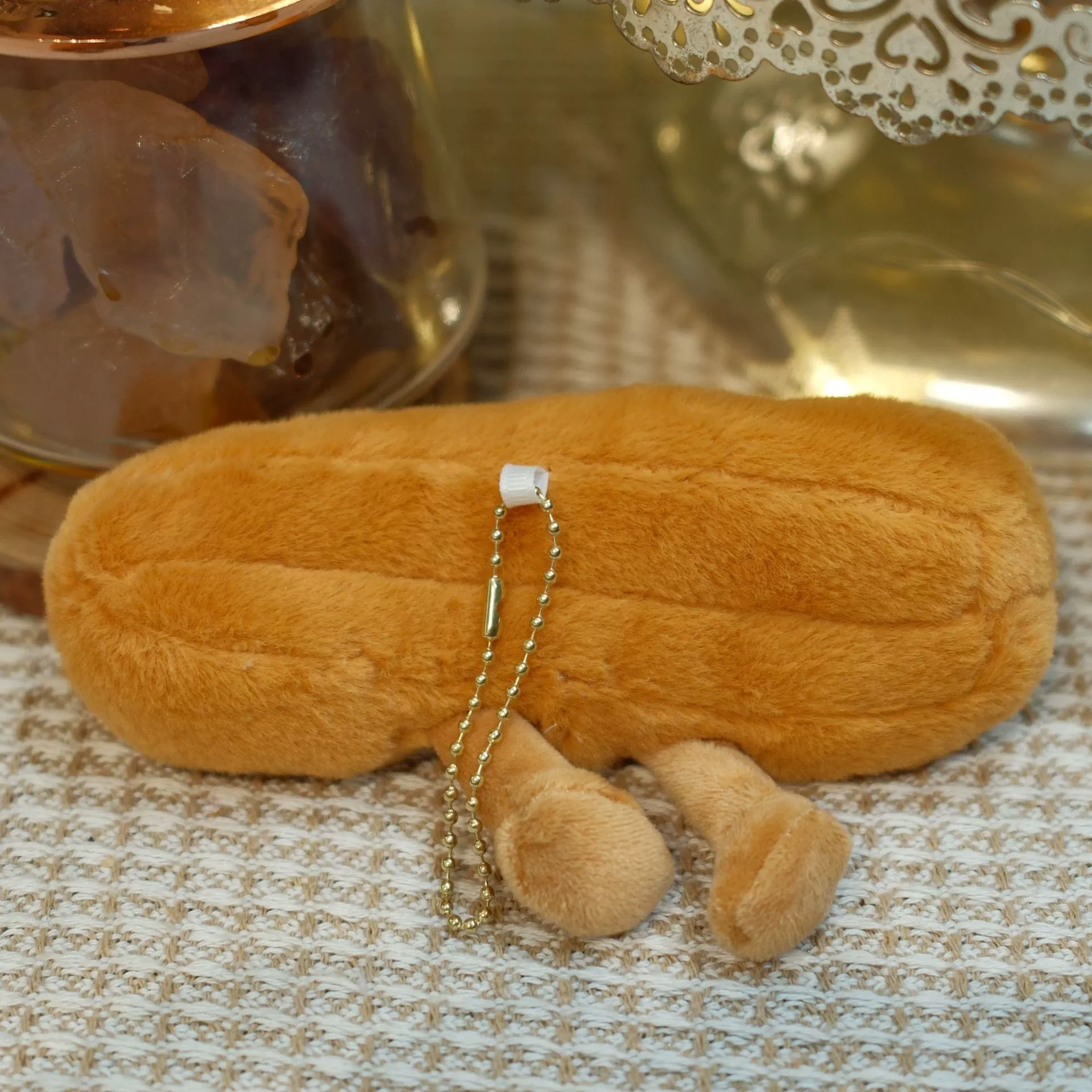 Креативная мультяшная плюшевая кукла, игрушка, подвеска, хлеб, подарок на день рождения