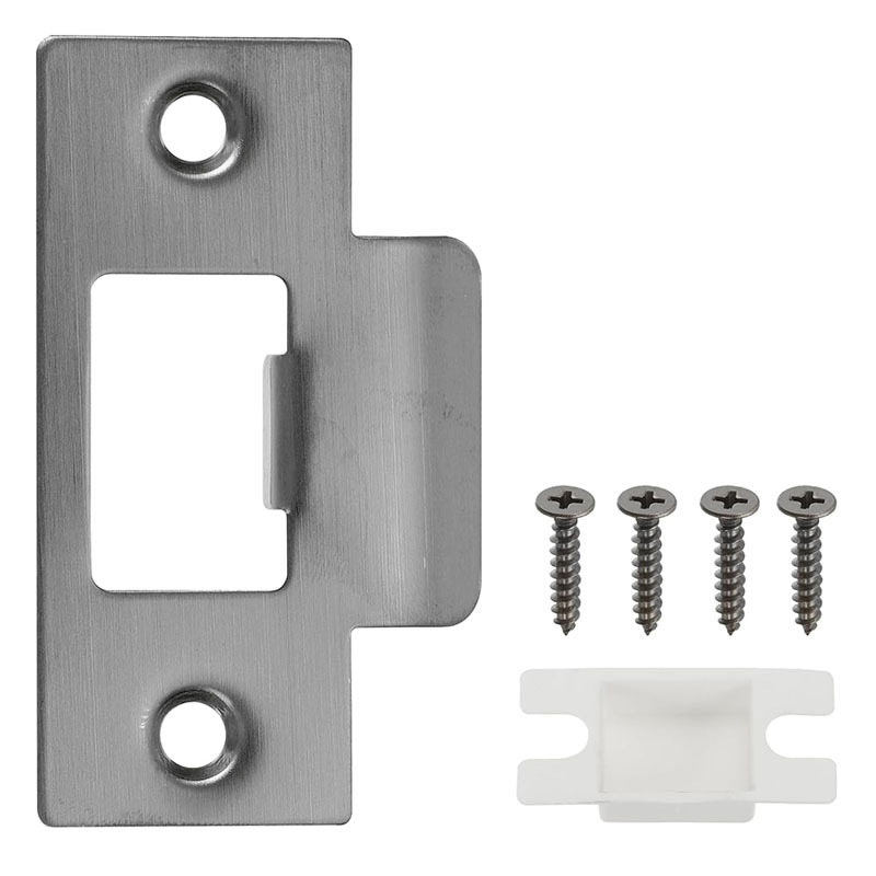 Placa de bloqueo de madera pieza de guía de perno de la puerta bloque de bloqueo cuerpo hebilla pieza perno hebilla caja hardware en stock accesorios al por mayor