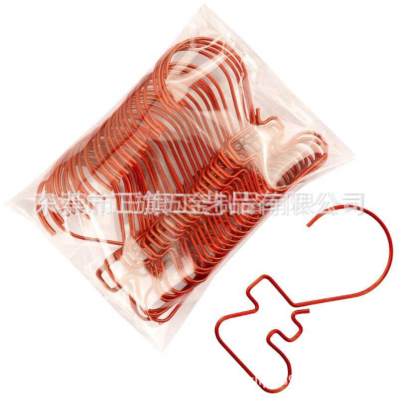 50mm 크리스마스 스타킹 후크-레드 (20개/팩)