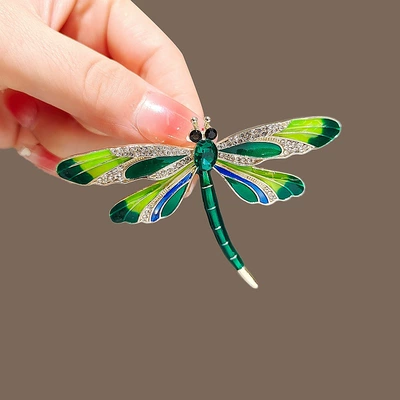 Yaxa sancaqları Dripping Oil Enamel Colorful - green-fs-596