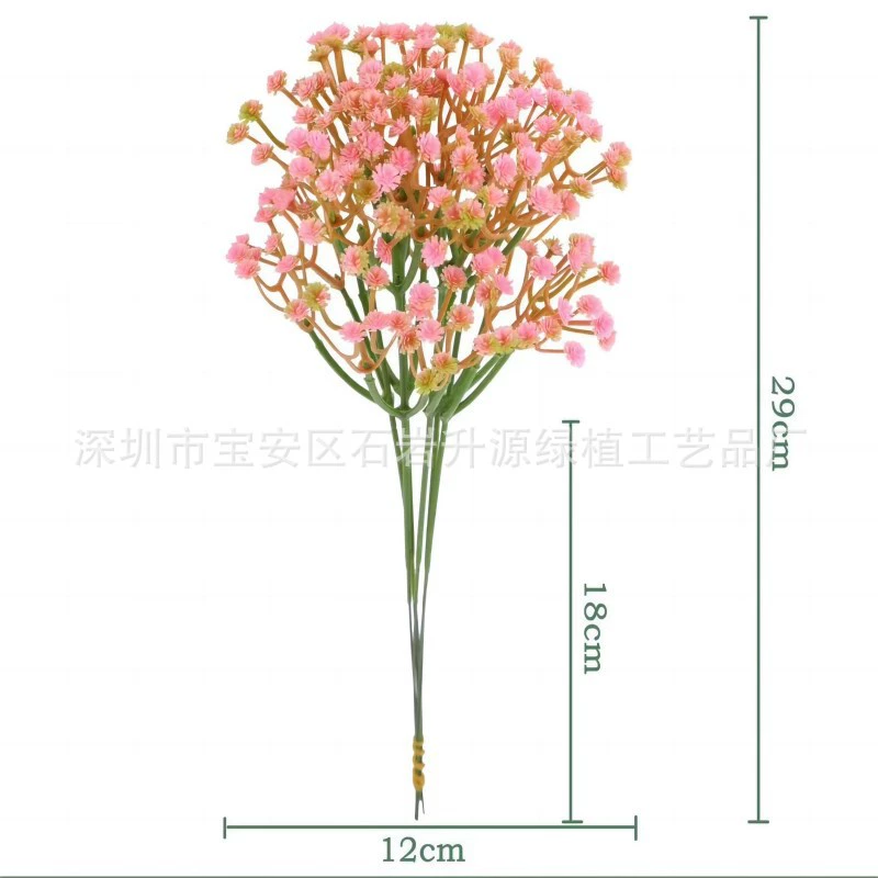 Украшение на свадьбу симулированная мини-«мимоза» невеста соответствующий букет, интерьерные реквизитные искусственные цветы для съемок моделирование цветов