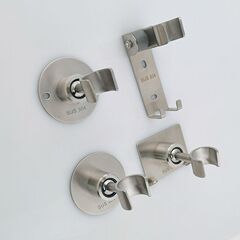 304 ステンレス鋼の浴室回転可能なシャワーヘッドブラケットシャワーヘッドユニバーサルシートシャワーヘッド固定ボトムブラケット