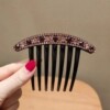 Hair accessory, brush, hairgrip, cute ponytail, Korean style, flowered