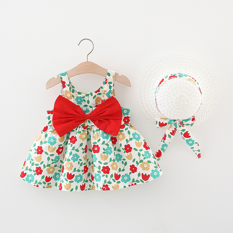 Cute Flower Soft Treatment Girls Dresses display picture 4