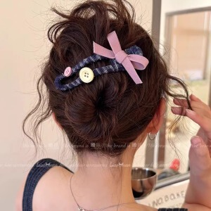 アワビクリップレトロな湾曲したヘアクリップ女性用 2025 新しいシェルクリップ後頭部フラット非刺激性カモノハシクリップ|undefined