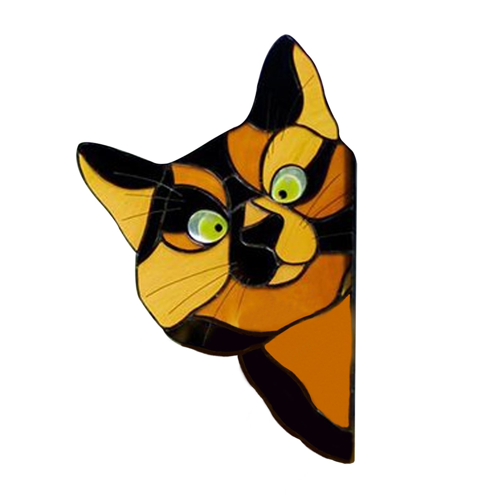 15g Weight Glass paster Home Textiles & Decor Type PVC Material Animal Pattern Cute Style Cute Animal PVC Glass Paster Wall Art 6