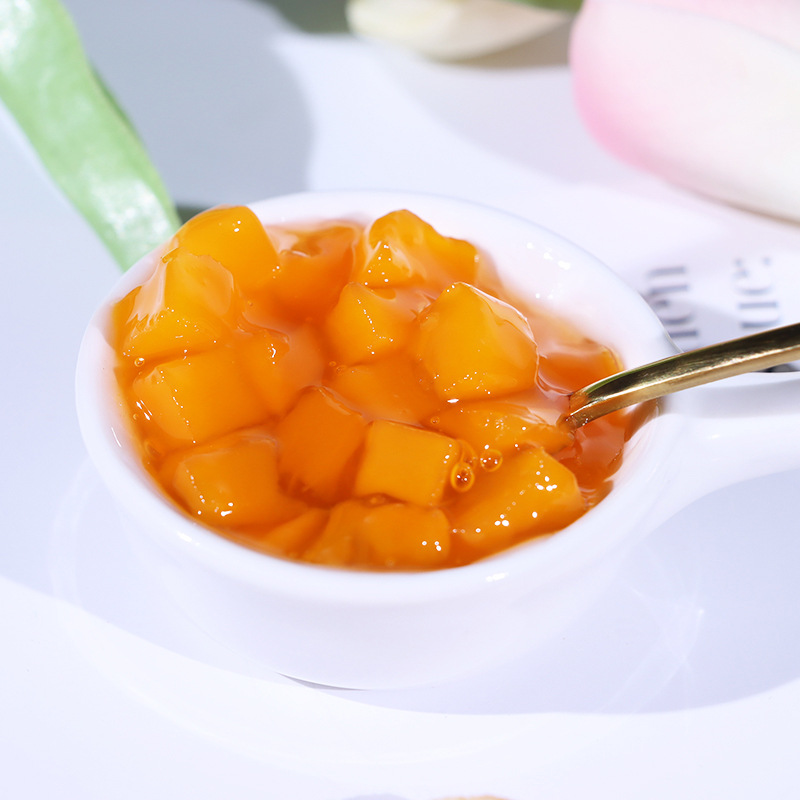 Yunnan Academy of Agricultural Sciences Low-Fat Mango Sauce Dessert Milk Tea Special Purpose Fruit Particles Fruit Puree Fresh Commercial Mango Jam