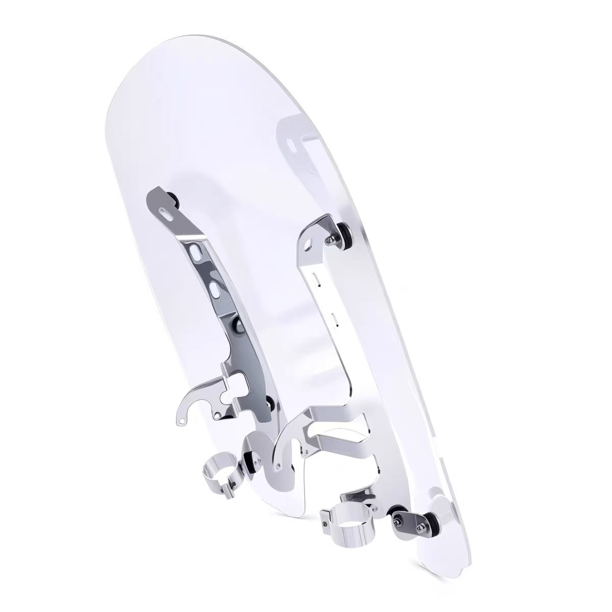 Suitable for Indian Scout Light Cavalry, front windshield, transparent windscreen, thickened 4.2MM windshield, 2016-2024 models