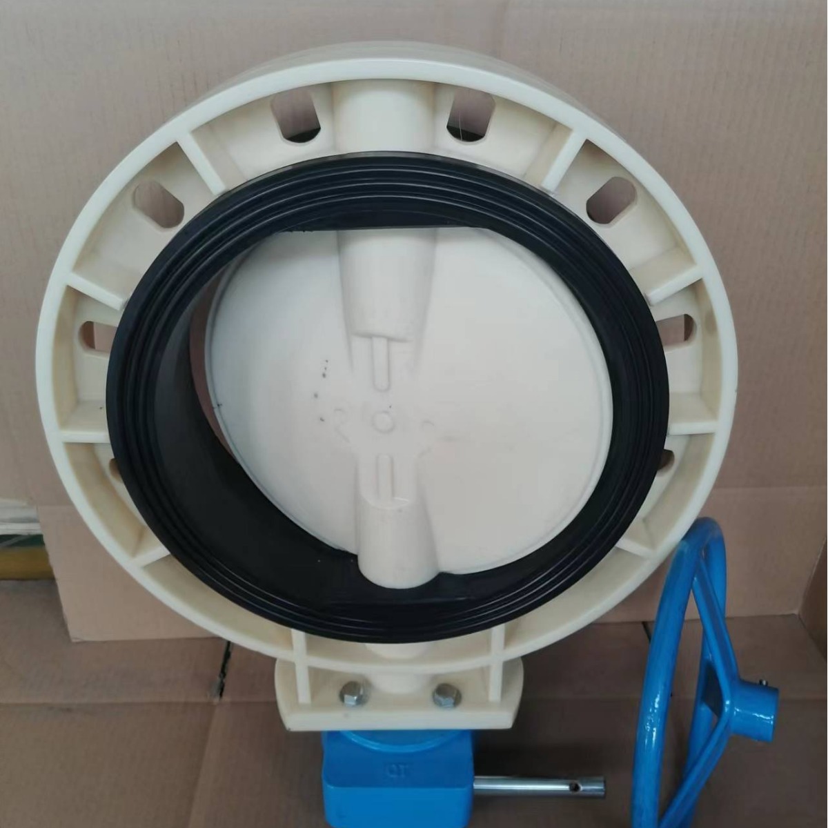 供应 ABS工程塑料 涡轮蝶阀  D371X-6S  DN300