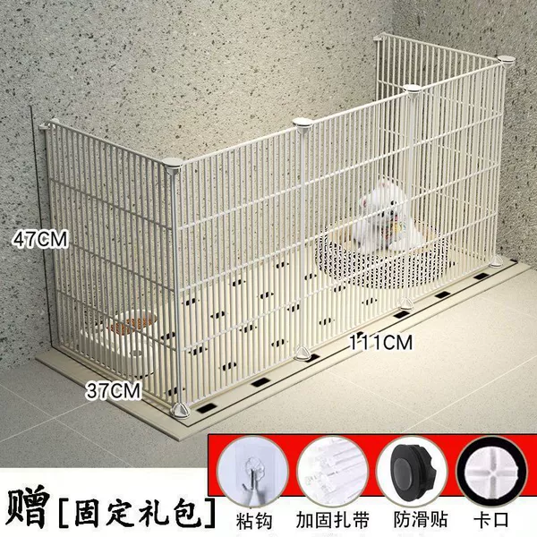 White wall 5 pieces length 111 width 37 height 47cm