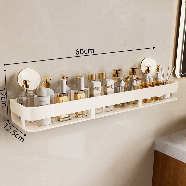 밀크화이트 [단층] 업그레이드 및 탈부착 가능丨자유롭게 위치 변경 가능 60CM