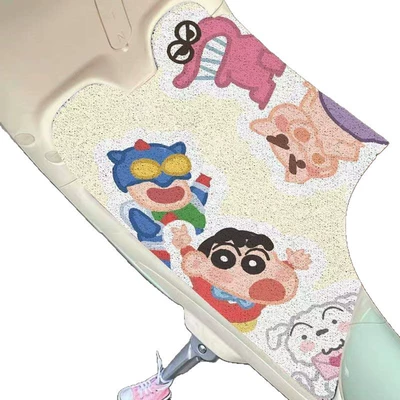 Cartoon Crayon Shin-Chan Electric Car Avtomobil döşəmə paspasları