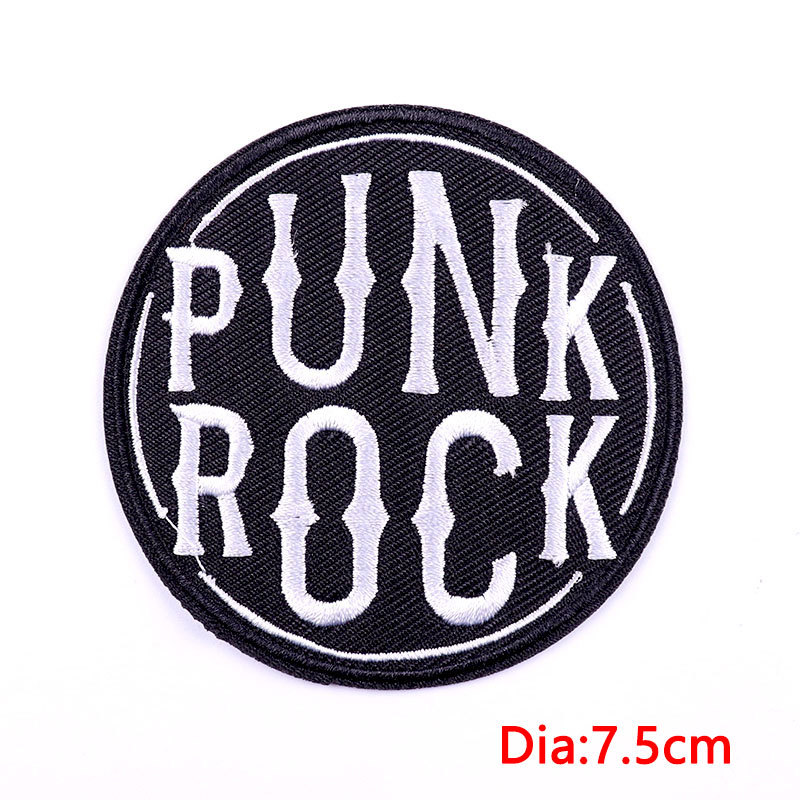 8g Weight Cloth Sticker Event & Party Supplies Clothing Sticker Patches Classification Lips, Letter Pattern Retro, Punk Style Retro Punk Lips Letter Clothing Sticker Patches Cloth Sticker 2
