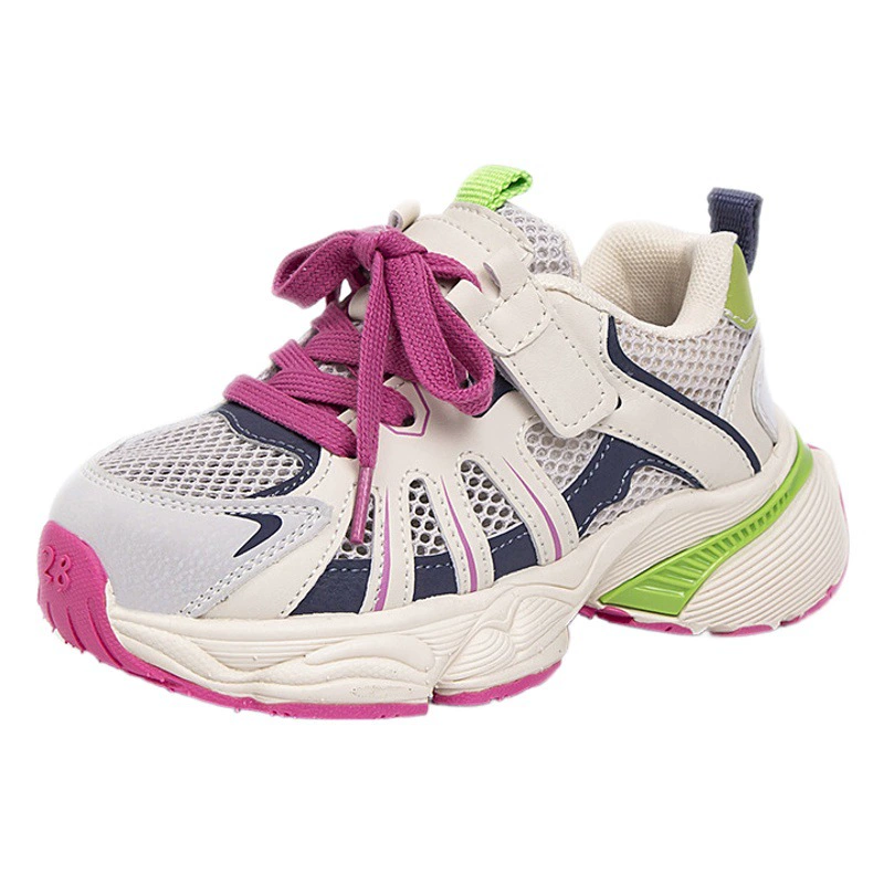 Весна и лето 202, новые детские туфли для папы, легкая и дышащая спортивная обувь для мальчиков, модные кроссовки для детей старшего возраста