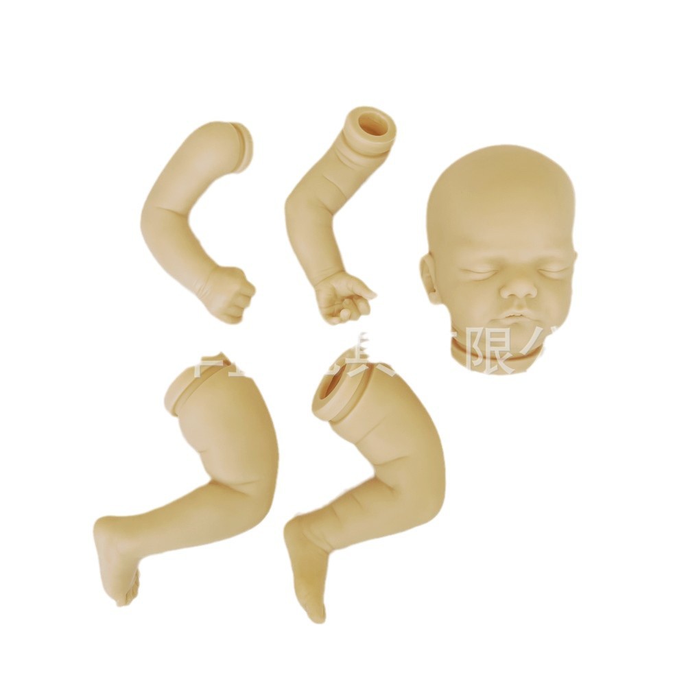 시뮬레이션  중생 인형 금형 DIY 시뮬레이션  비닐 흰색 배아 20 인치 재탄생 키트