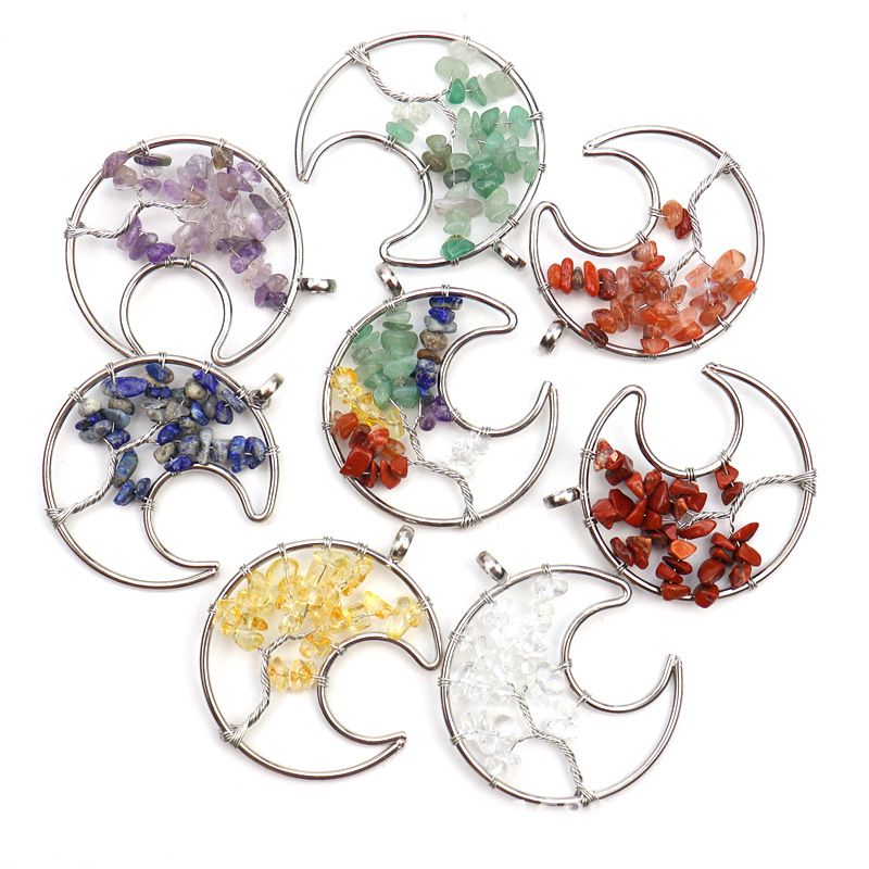 Retro Leaf Crystal Plating Pendant Necklace 1 Piece