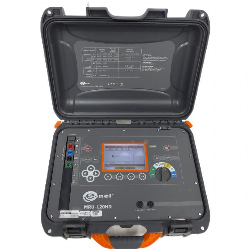 波兰SONEL S.A.(索耐) MRU-120HD接地电阻测试仪 故障检测仪