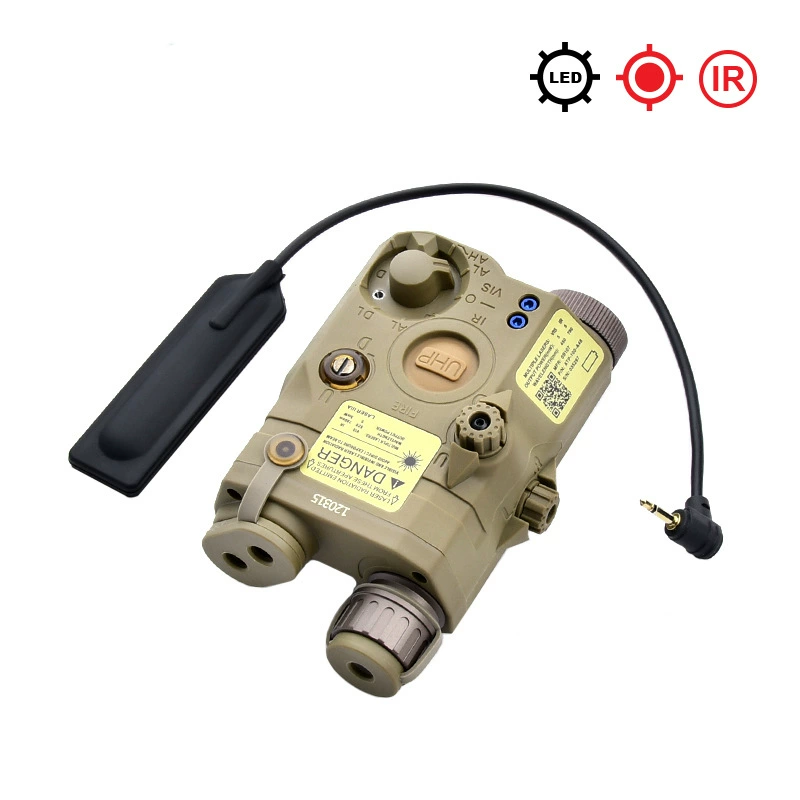  Apontador de laser com LED tático, lantejolas de unha, luz, estojo de bateria com laser