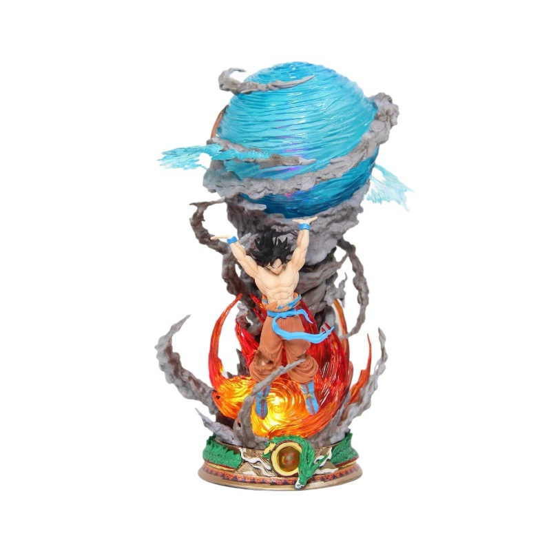 Dragon Ball, glowing high quality minifigure