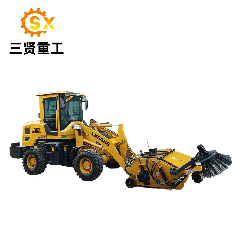 三贤厂优惠无尘洁净清扫高效鲁工装载机扫地机铲车清扫器