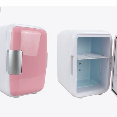 4L car refrigerator 12V for both car and home use, suitable for dormitories and home use, with cooling and heating functions, mini refrigeration fridge