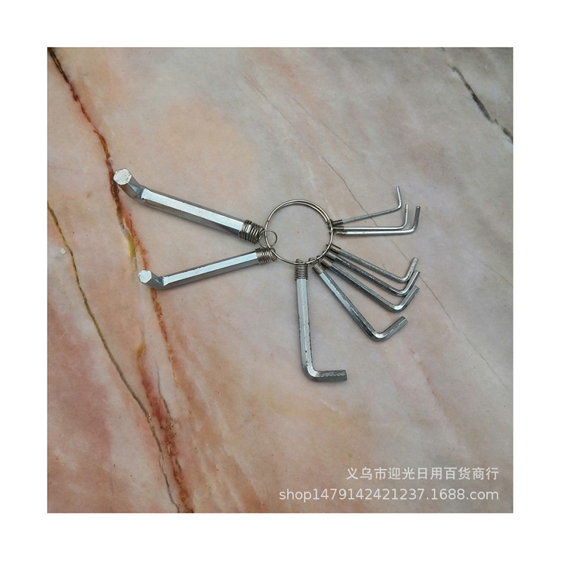 Hex wrench matching hex wrench plum hex wrench hex wrench 2 yuan shop stall department store