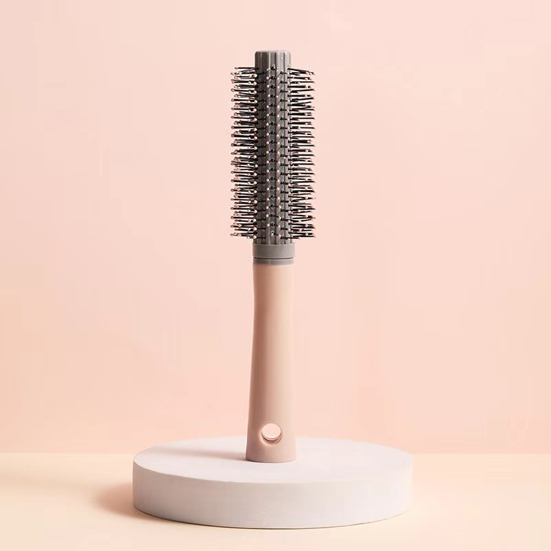 Peine de pelo rizado Peine de costillas Peine para niñas Bolso de aire esponjoso Peine de rodillo con hebilla interna Peine de bolsa de aire