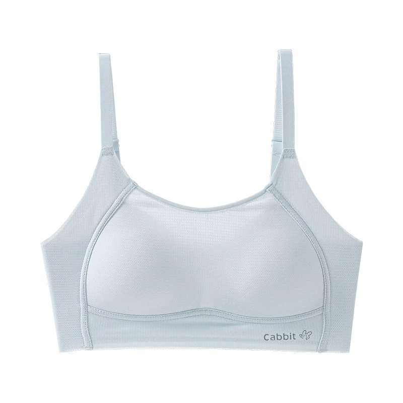 Wireless Youth Bra (Cabbit) Thin Vest Style, Lift Support, Ages 12–16, Sizes M–3XL