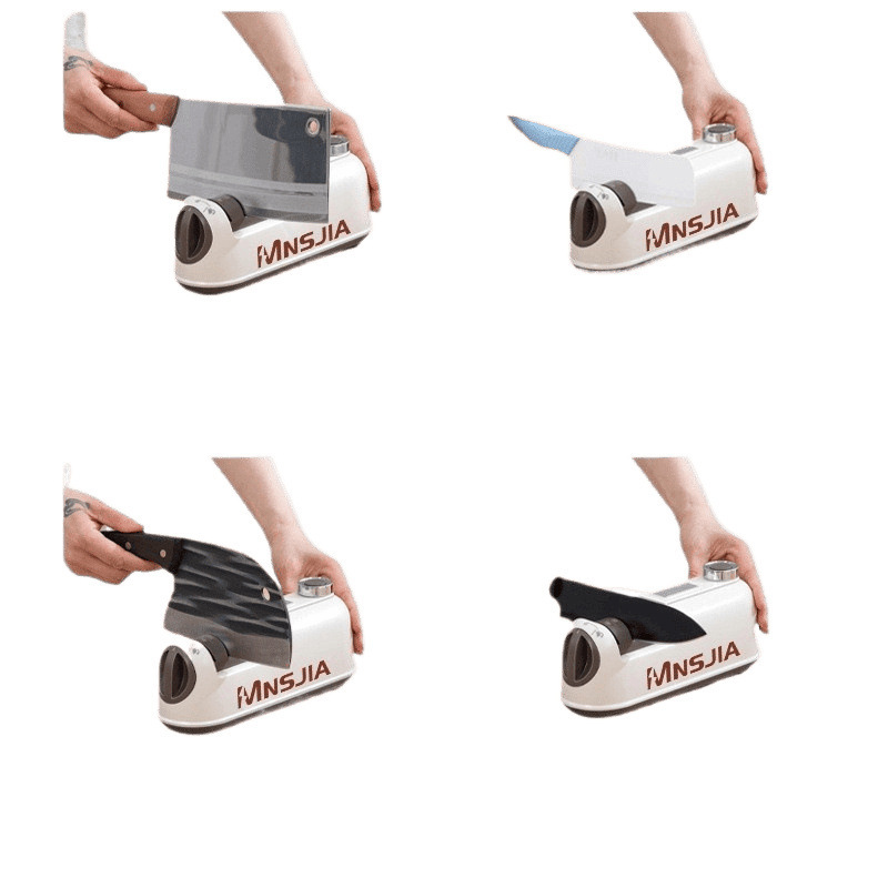 Mini familia nueva afiladora eléctrica doméstica afiladora de alta precisión sin piedra