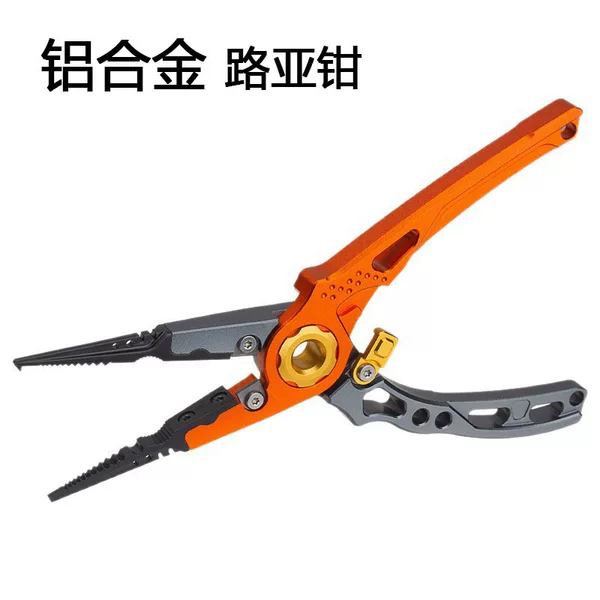 Cross-Border Aluminum Alloy Lure Pliers, Multi-Functional Fish Controller, Hook Removal, Fish Control, Open Ring, Lead Fishing Gear, Fishing Tools