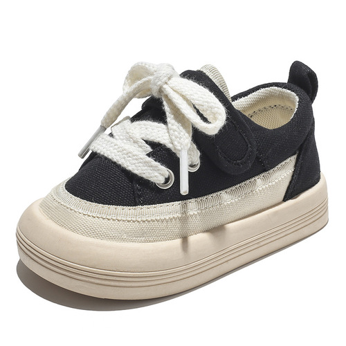 Children's canvas shoes, autumn new boys' canvas shoes, soft-soled casual children's shoes, girls' sneakers, baby ugly and cute shoes, trendy