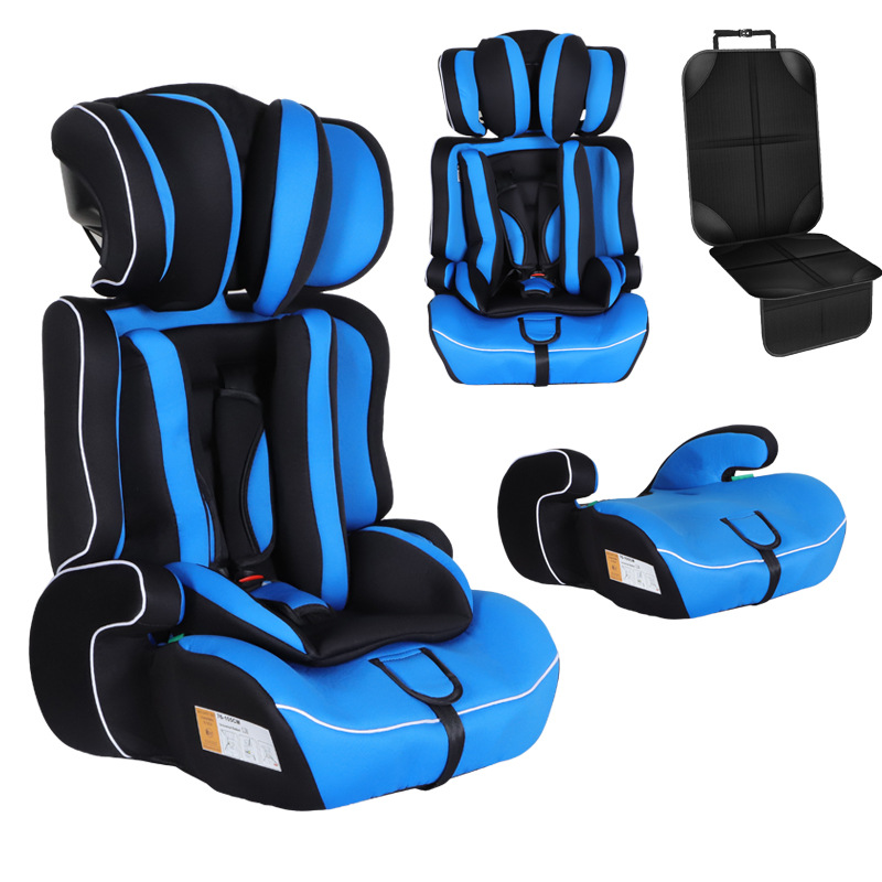 Three-In-One Children's Car Safety Seat Universal Car Portable Baby Folding Seat Booster Cushion