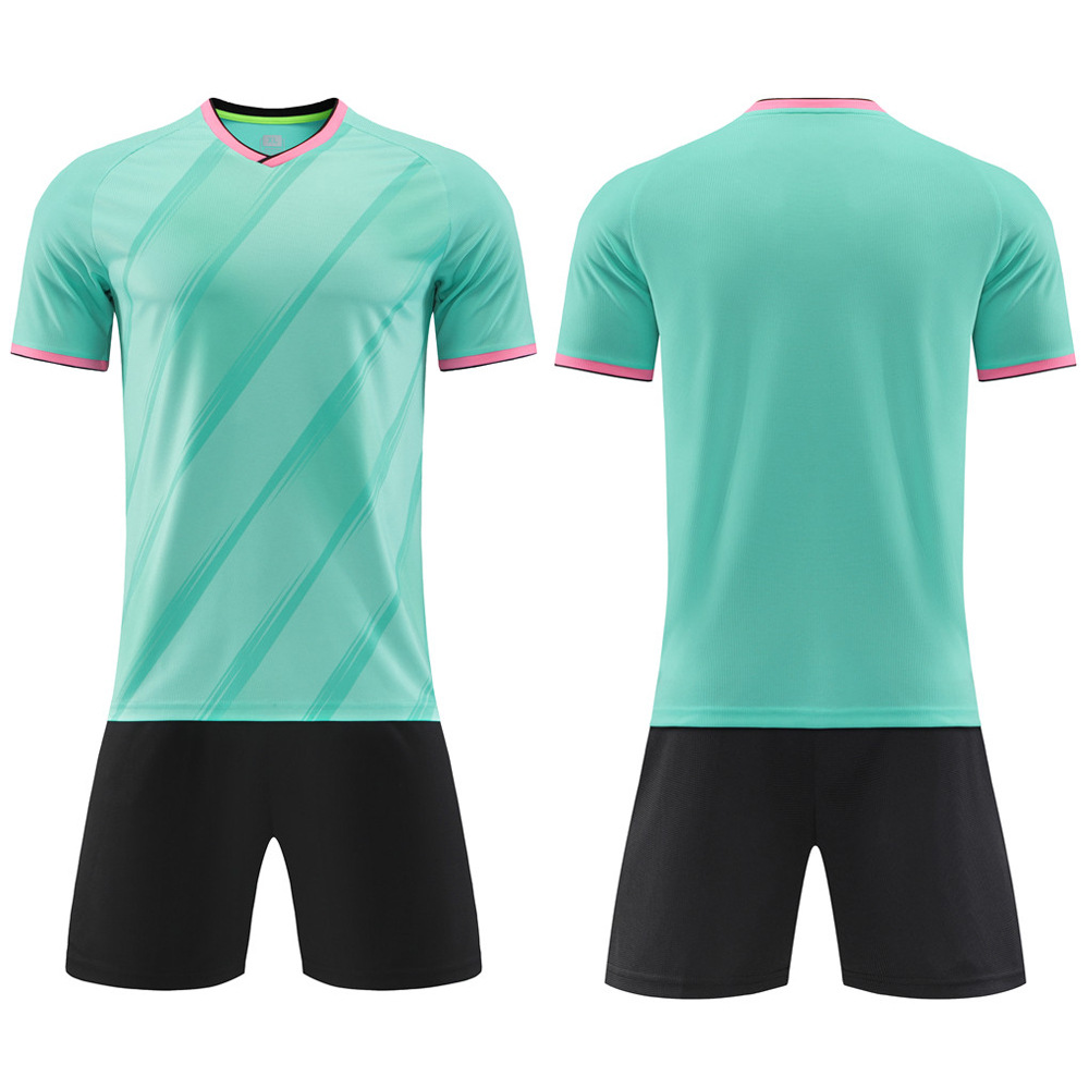 Children's football suit, primary school football training team uniform, boys and girls' game printed jersey_voghion.com