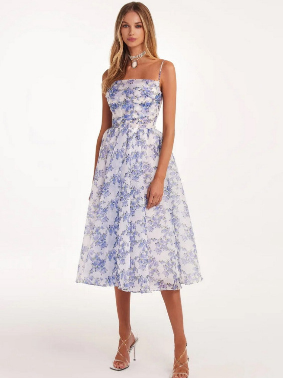 2026 nova primavera e verão fora do ombro europeu e americano moda chiffon fada-como vestido de noite temperamento médio