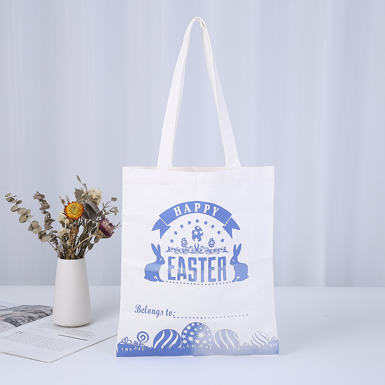 彩印手提棉布袋学生培训班帆布袋展会广告购物收纳手提帆布袋定制