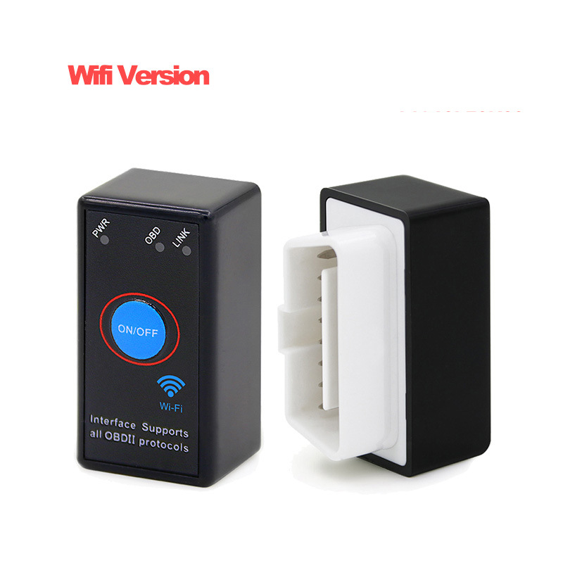 ELM327 WiFi V1.5 Power On/Off Switch IOS /Android OBD2扫描仪
