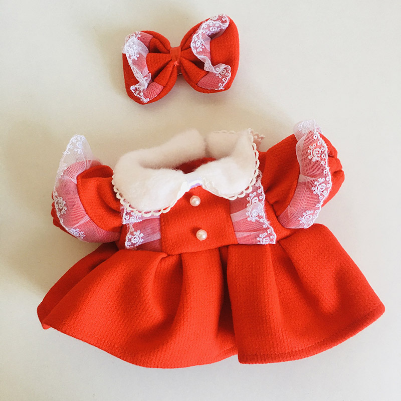 No. s Beier Lulu ropa 30cm conjunto oso muñeca ropa hecha a mano oso de peluche muñeca regalo para niñas