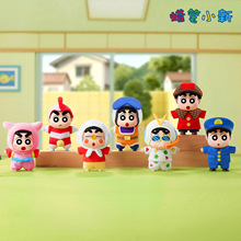 正版蜡笔小新经典回忆系列搪胶毛绒盲盒潮玩手办可爱公仔摆件批发
