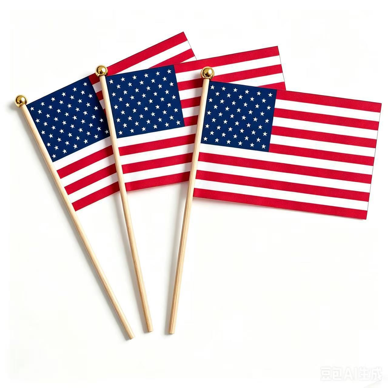 Bandera de Mano de Doble Cara de Poliéster para Animación y Eventos