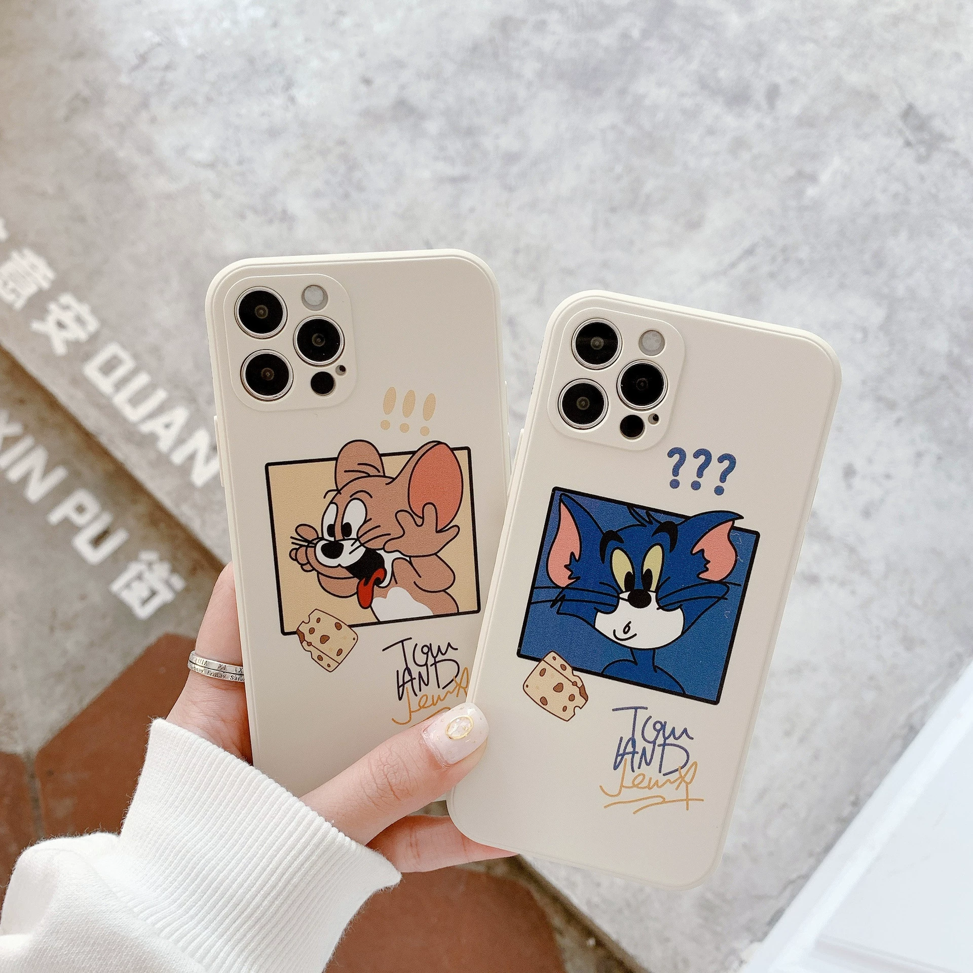 Кейс для iPhone 7/8–iPhone 16 серия в стиле «Том и Джерри» – Dice Art, собственный бренд