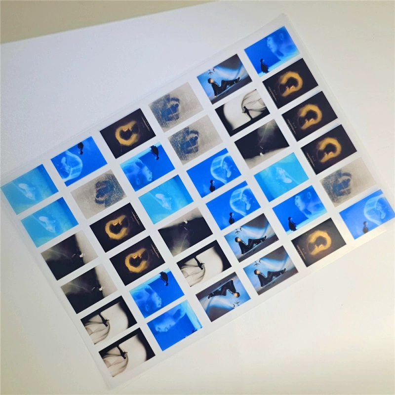 Обратная пленка светотеневой закладка-карта, Polaroid DIY слайд-рамка, корпус, рамка для пленки