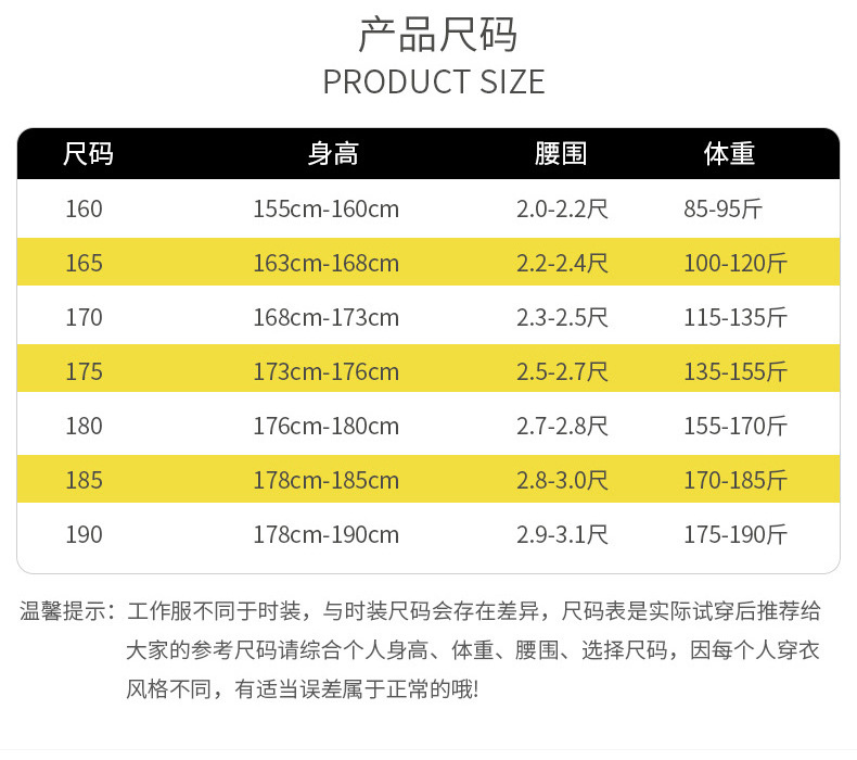 春秋工作服套装男长袖耐磨装饰汽修工程服工厂车间工衣工装劳保服详情7