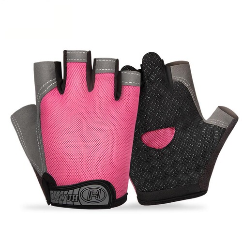 Commonly used sports gloves for men and women, outdoor cycling, fishing, mountaineering, half-finger palm gloves