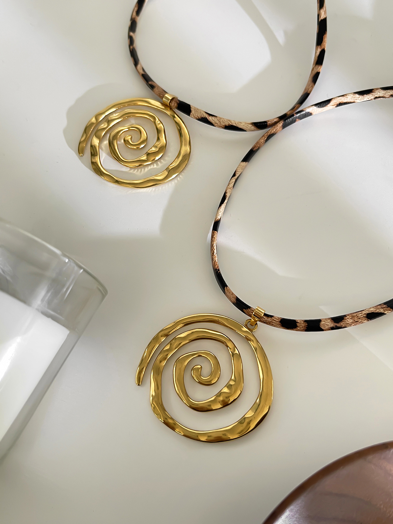 316L Stainless Steel , Nylon Material Geometric Pattern Simple Style IG Style Geometric 316L Stainless Steel Nylon Waterproof Non Tarnish Surgical Steel Choker For Women's Holiday Street