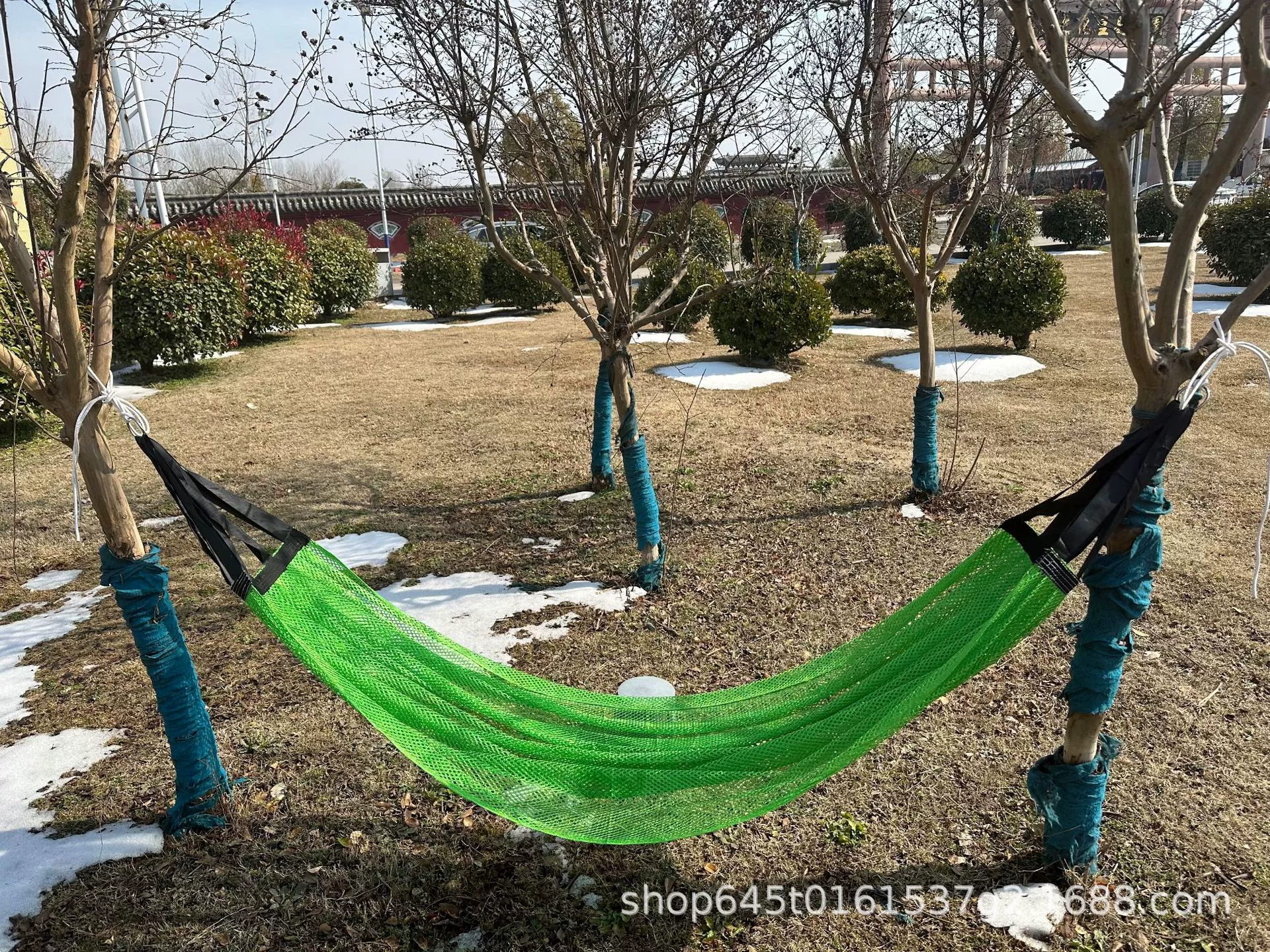 Travel silk street swings for double, increased thickness, anti-rollover