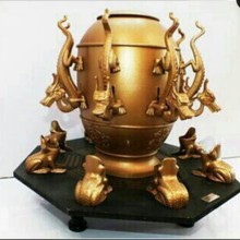 历史地理 教学仪器J39151 地动仪模型 张衡地动仪模型 地震仪模型