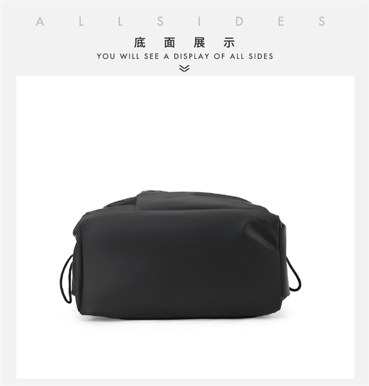 New lightweight backpack, men's large-capacity simple and casual travel backpack, college students' double-shoulder computer bag undefined