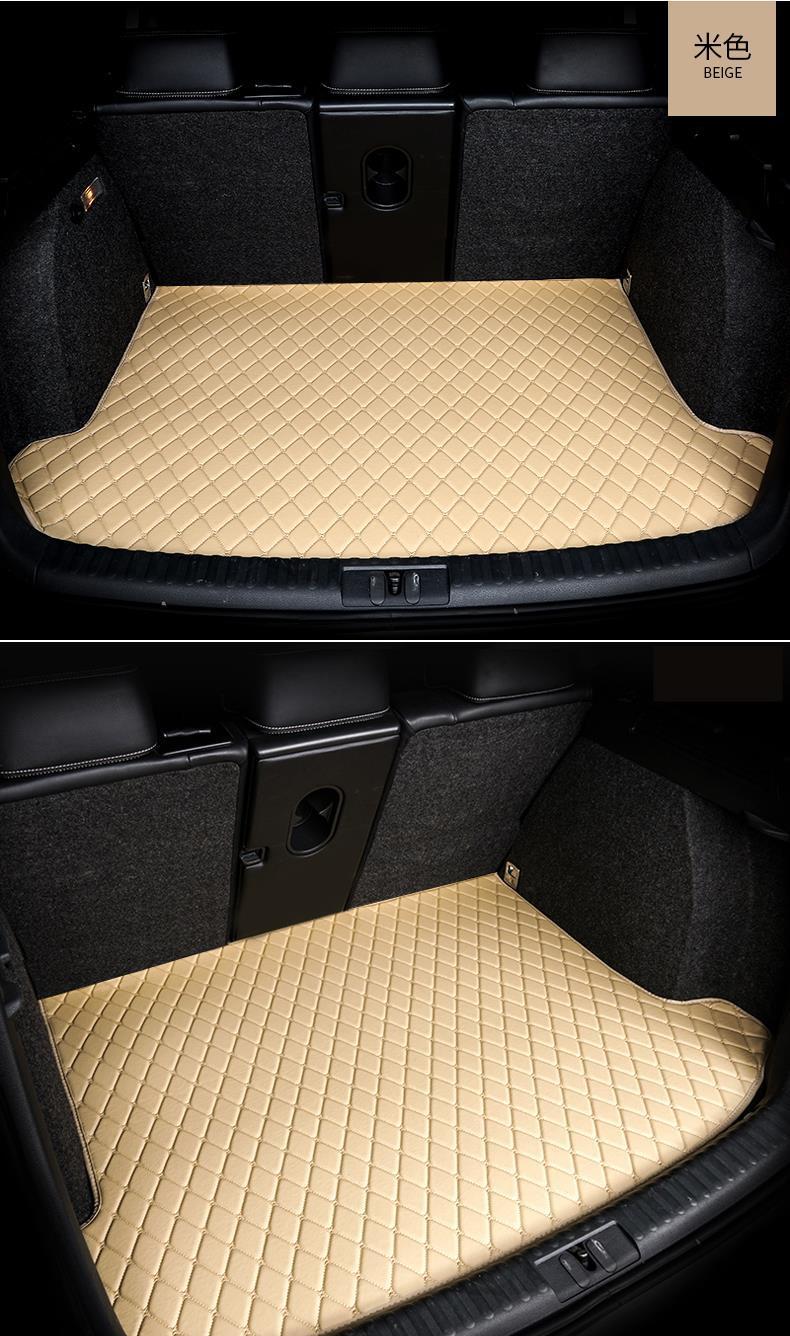 Special car environmental protection and no smell full surround car special trunk mat tailbox mat trunk mat waterproof large